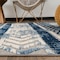World Rug Gallery Distressed Geometric Indoor/Outdoor Runner Rug 2' x 7' Beige 8019BEIGE2X7 - alternate 2